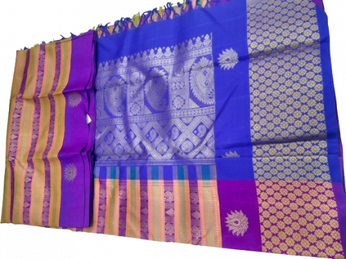 SAREES KPM SILK WITH BLOUSE